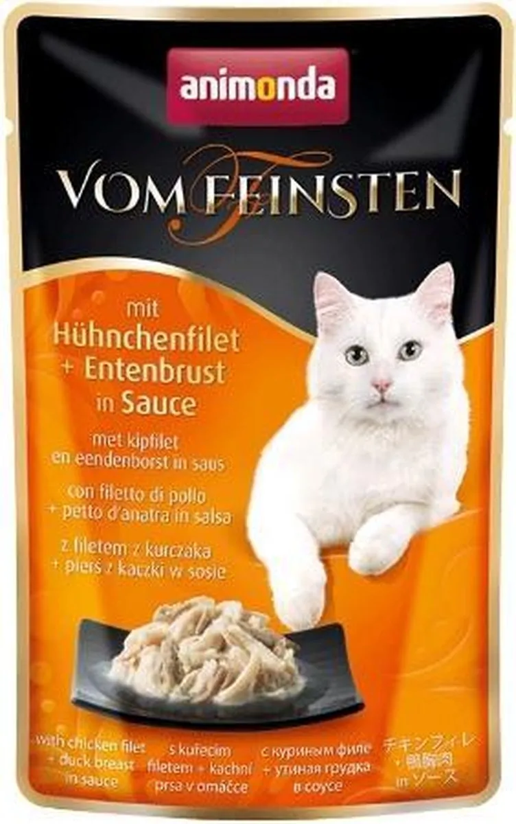 Animonda Vom Feinsten Kipfilet/Eend 18x50g