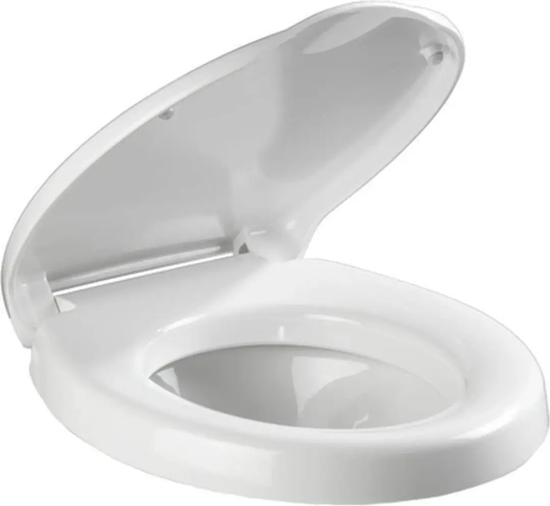 Wenko Secura Toiletverhoger 5cm met Deksel - Wit - afbeelding 2 van 6