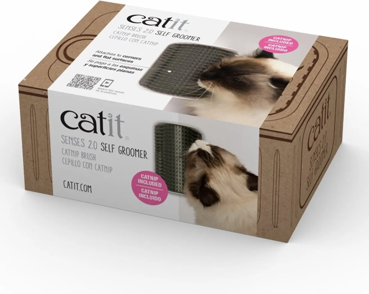 Catit Senses 2.0 Self Groomer - Zwart - afbeelding 6 van 6