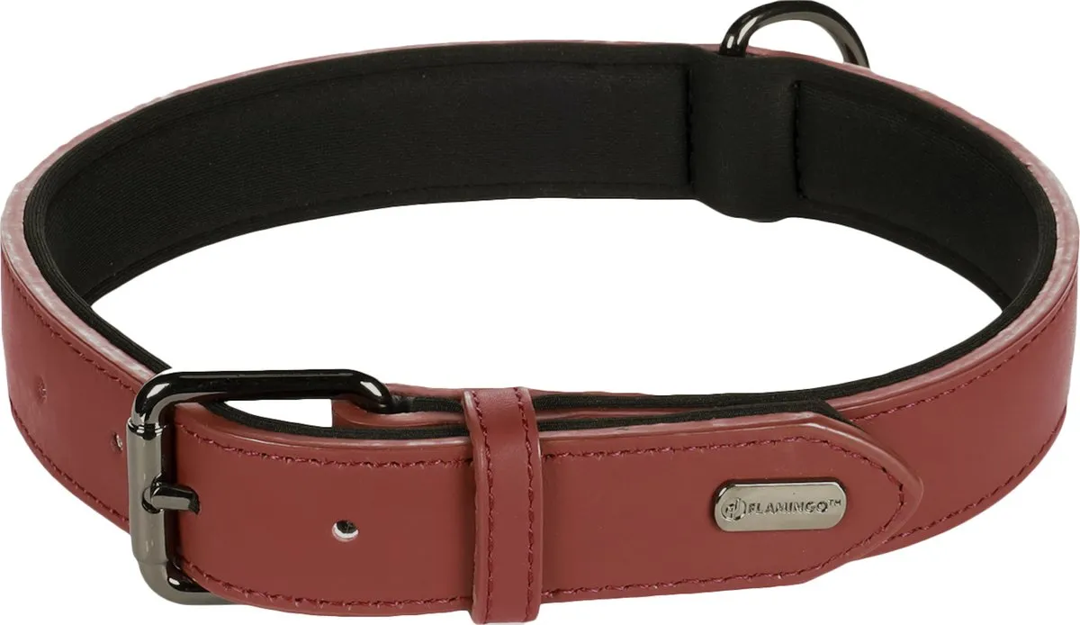 Flamingo Binti Halsband Rood XL 47-57cm
