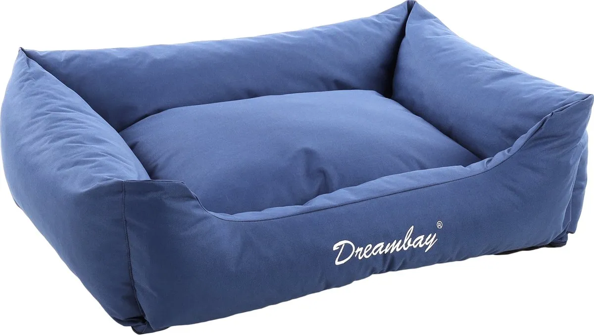 Flamingo Mand Dreambay Rechthoekig Blauw 80x67x22cm