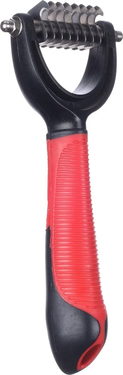 Flamingo Trimkam Rood Small 3.2x12.5x24cm - afbeelding 3 van 3