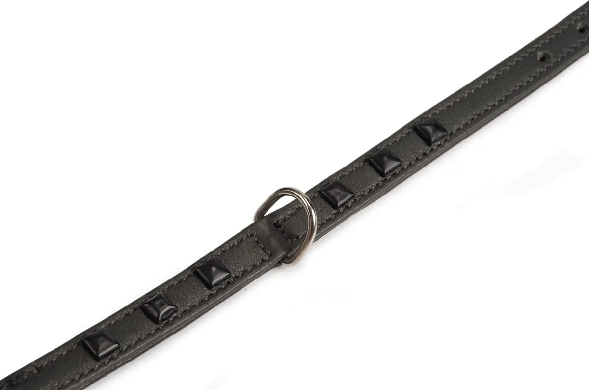 Beeztees DogGear Stud Hondenhalsband - M - Grijs