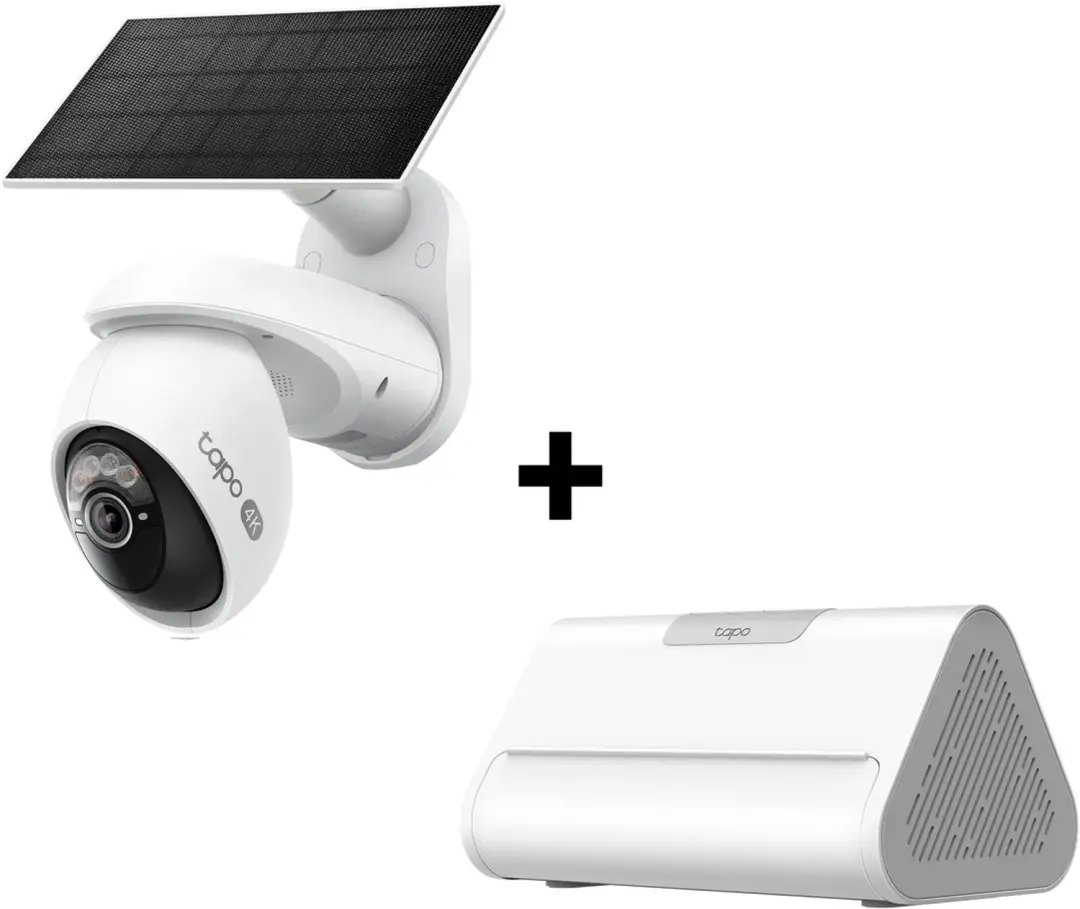 Tapo C660 Beveiligingscamera Buiten op Zonne-energie + H500 CentralHub