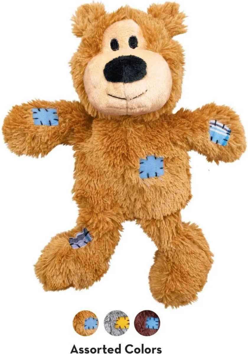 KONG Wild Knots Bears Hondenknuffel - Extra Small - Assorti