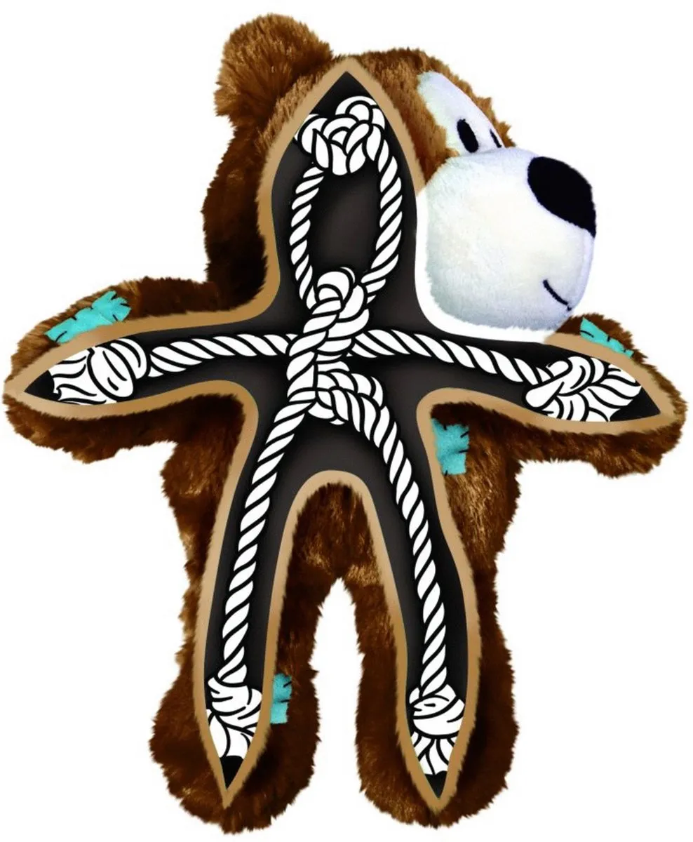 KONG Wild Knots Bears Hondenknuffel - Extra Small - Assorti