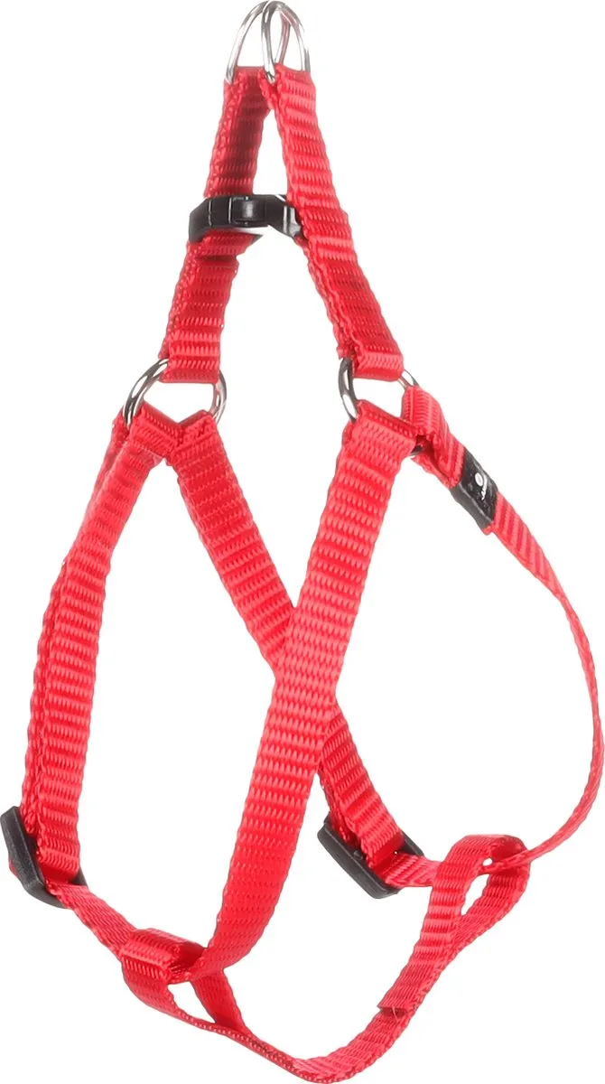 Flamingo Ziggi Step&go Hondenharnas Rood XS 20-35cm
