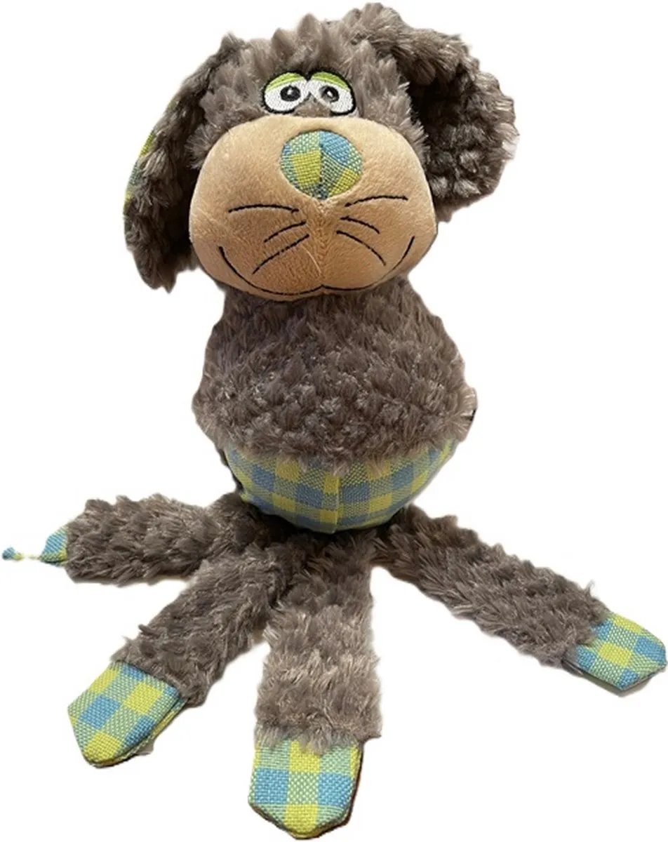 Flamingo Konijn met bal Hondenknuffel