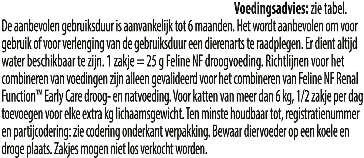 Pro Plan Veterinary Diets NF Early Care Renal Kattenvoer 1,5kg