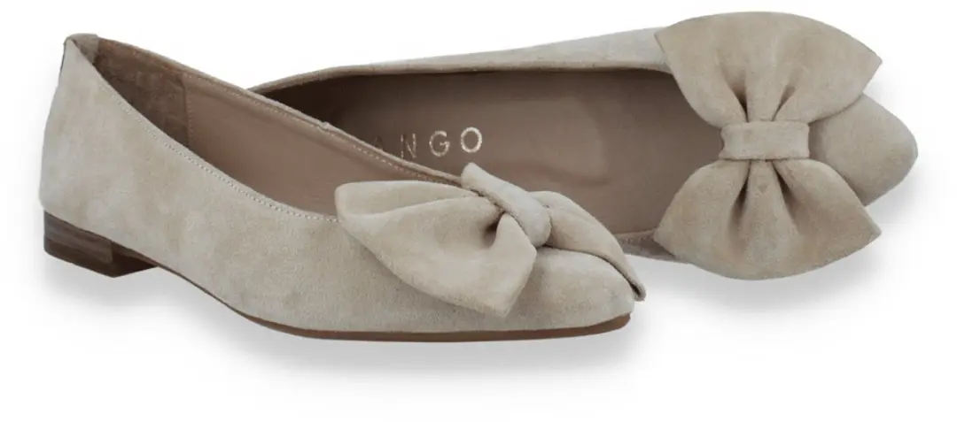 Tango Dames Ballerina Duna 3-m Suede