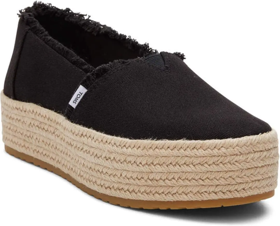 TOMS Valencia Dames Espadrilles - Zwart - 37,5 - afbeelding 6 van 6
