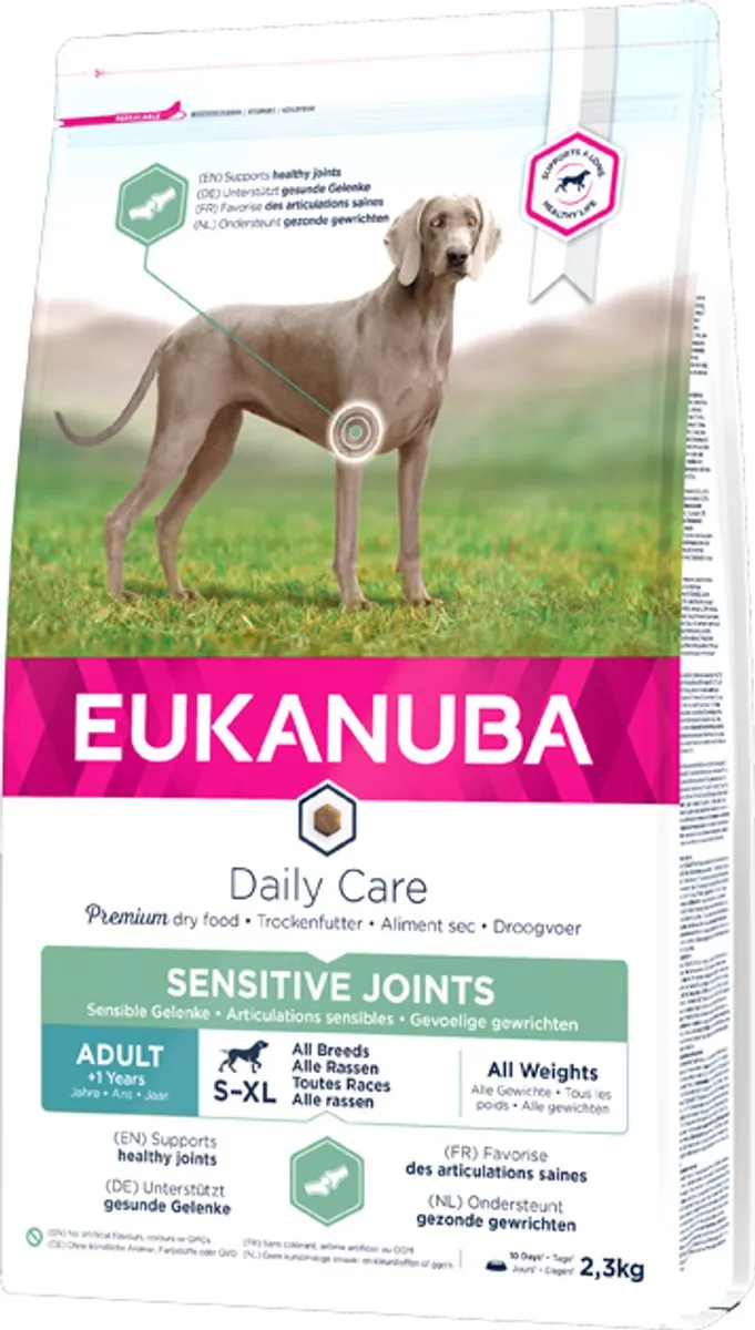 Eukanuba Daily Care Sensitive Joints Droogvoer Kip 12kg