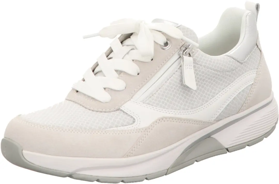 Gabor Dames Sportieve veterschoenen wit maat 37