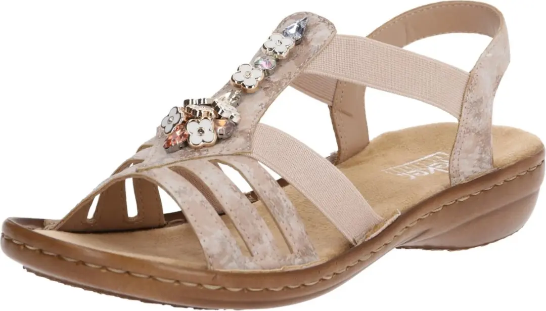 Rose Golden Sandalen Rieker