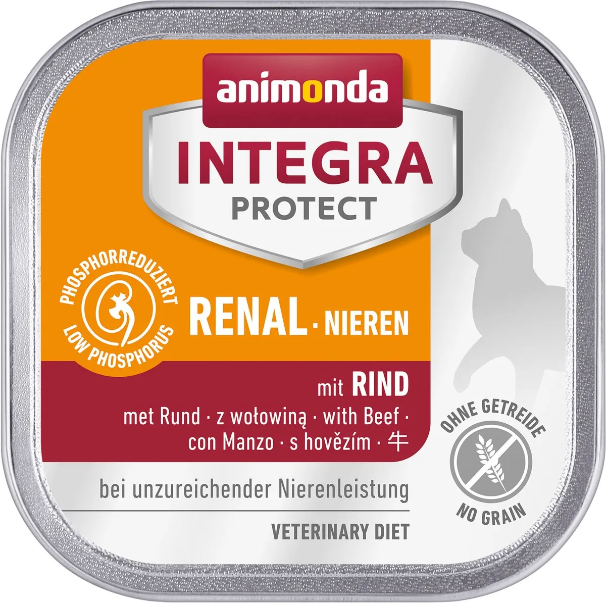 Animonda Integra Protect Kat Nieren Rund 16x100g
