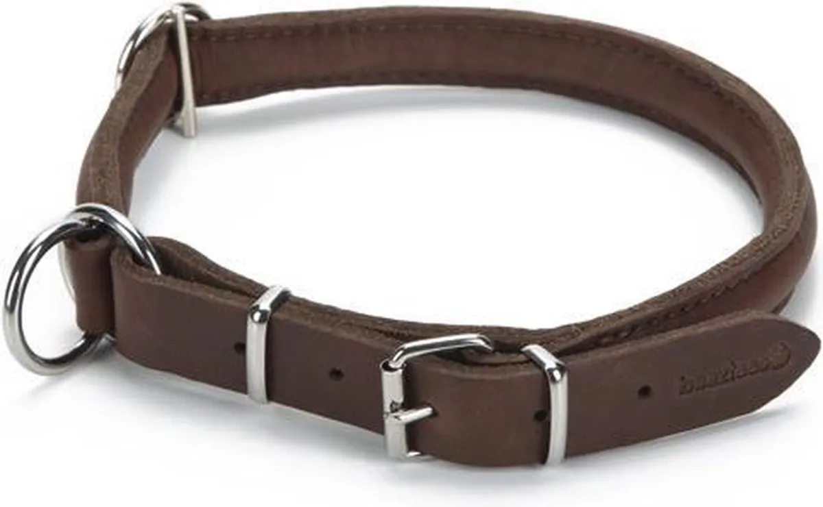 Beeztees Leren Halsband Djenga