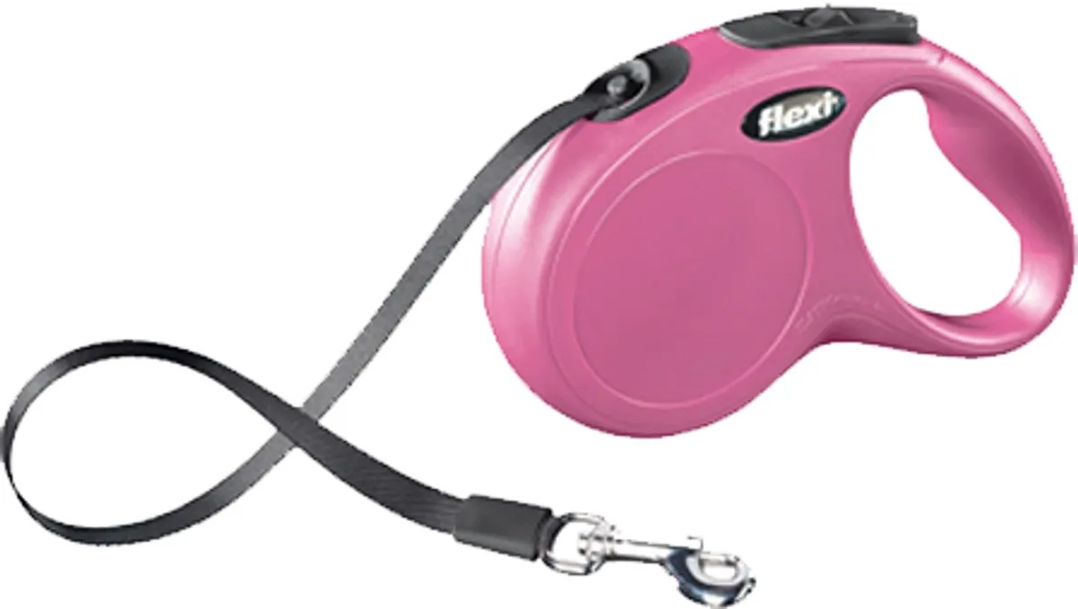 Flexi Classic Tape Hondenriem - 5m - Zwart - afbeelding 6 van 6