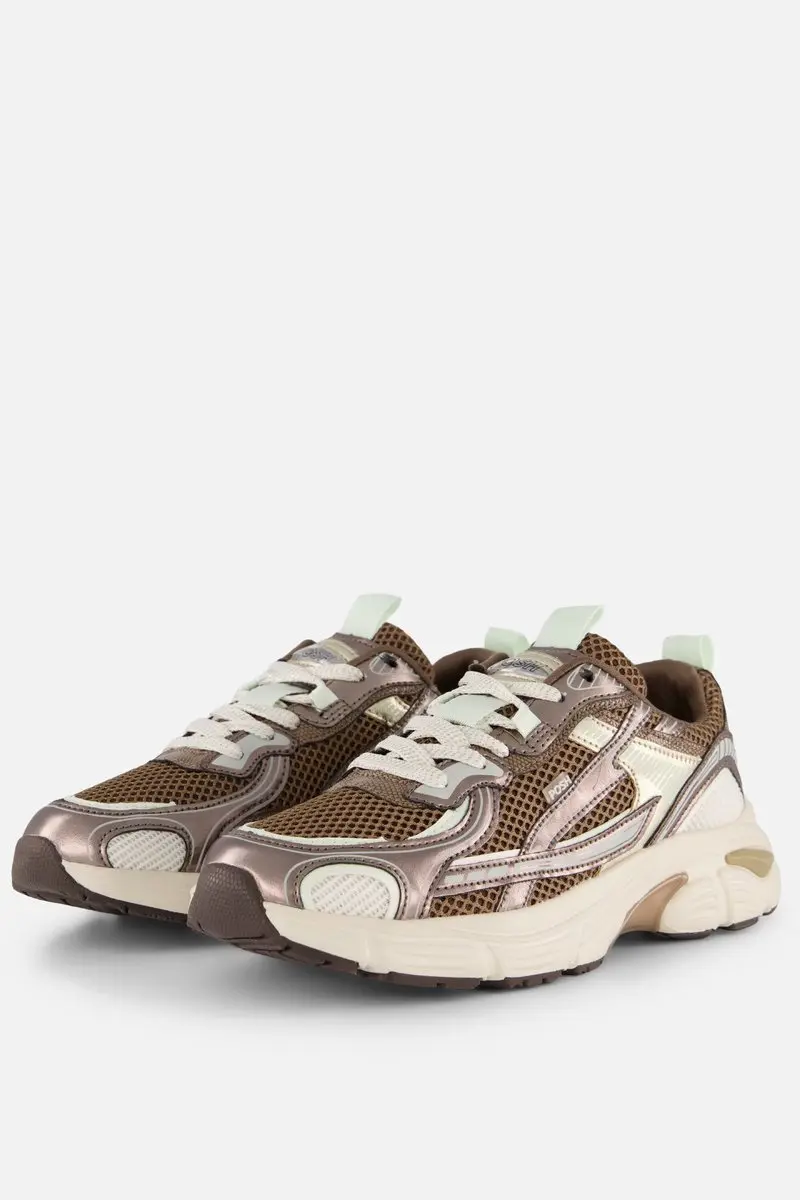 Posh Sneakers bruin Synthetisch