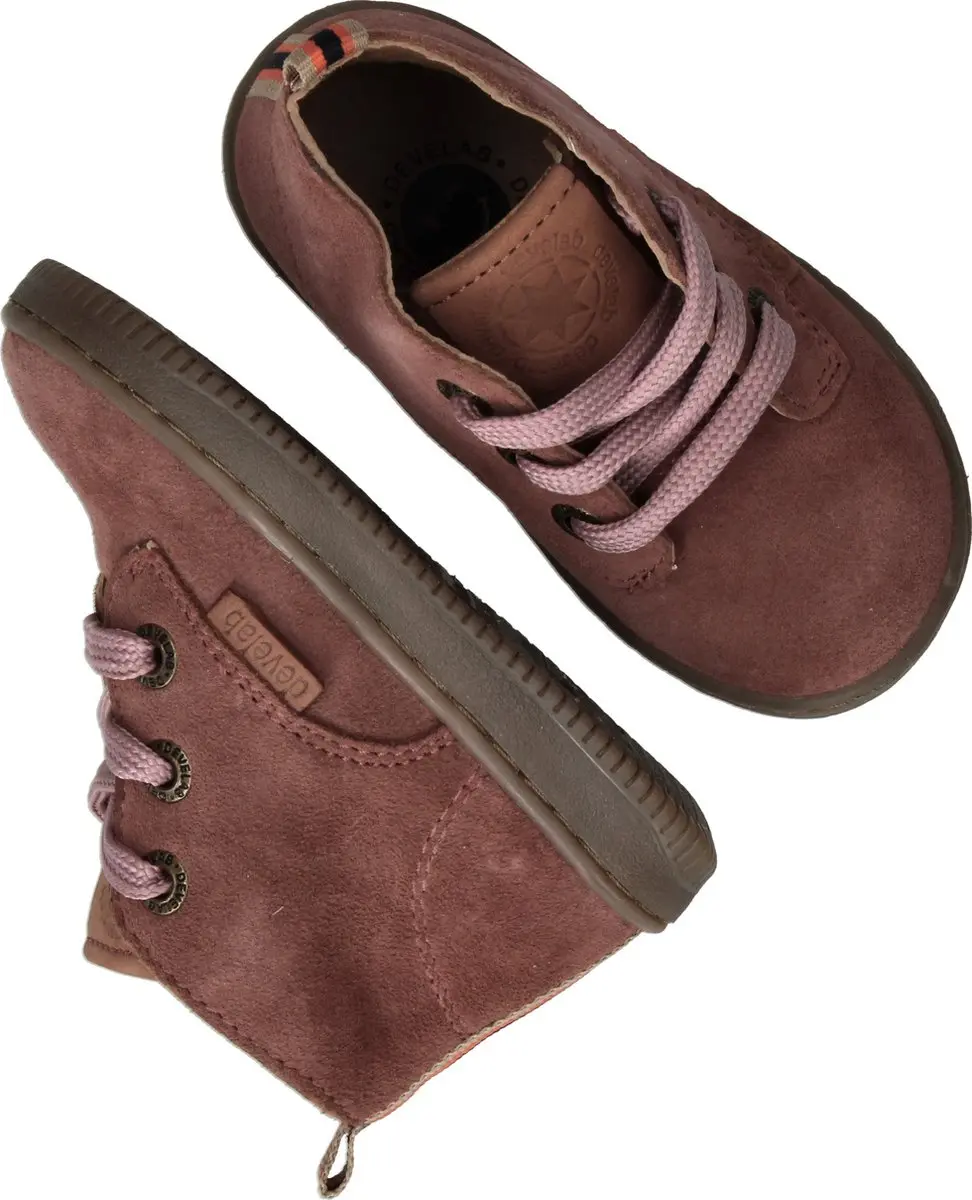 Develab Firststeps Babyschoentjes - Roze - Maat 21 - afbeelding 4 van 4