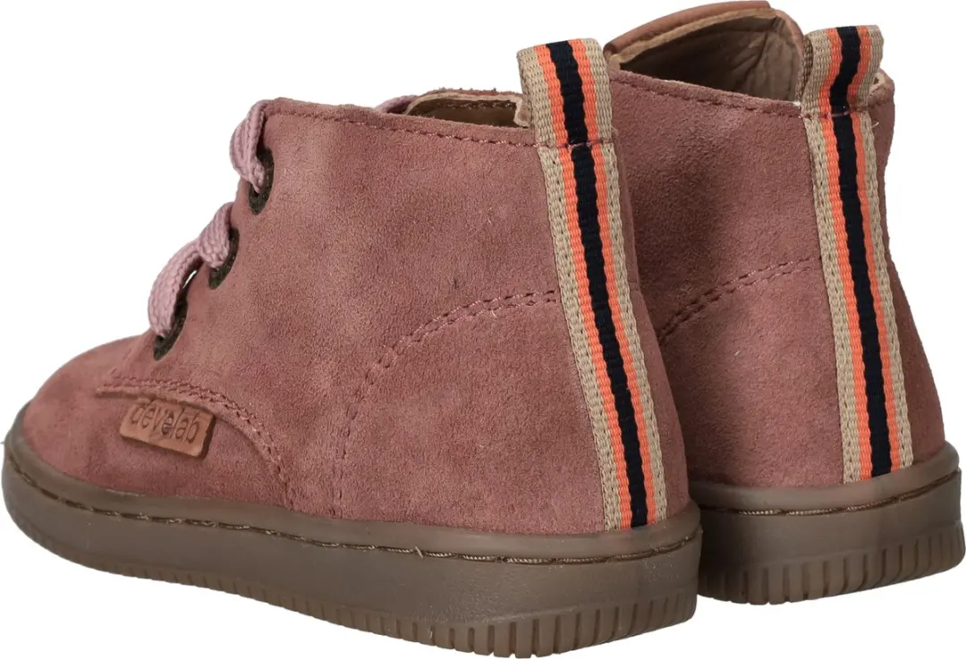 Develab Firststeps Babyschoentjes - Roze - Maat 21 - afbeelding 2 van 4