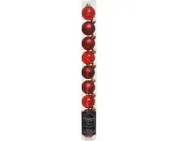 Decoris Glazen Kerstballen 3cm