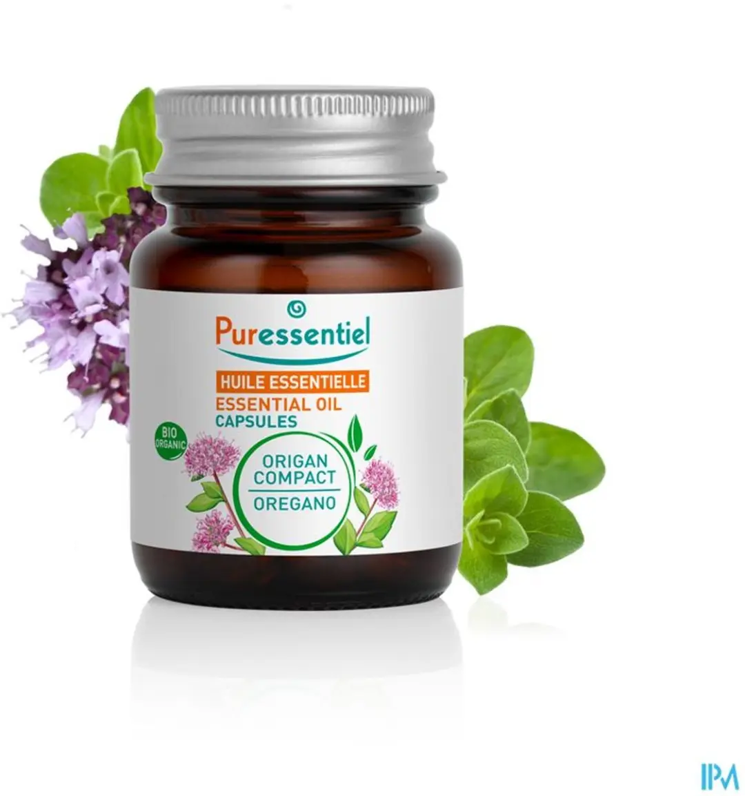 Puressentiel Origan Compact Olie Bio - 60 Capsules - afbeelding 3 van 3