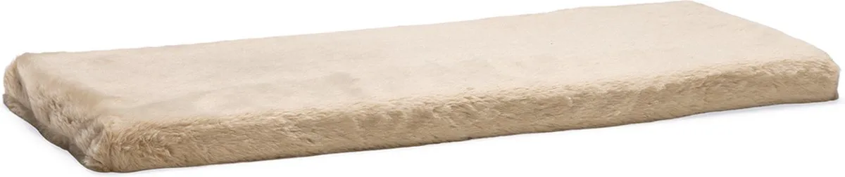 Beeztees Moza Vensterbankmat Pluche Beige 65x27x3cm