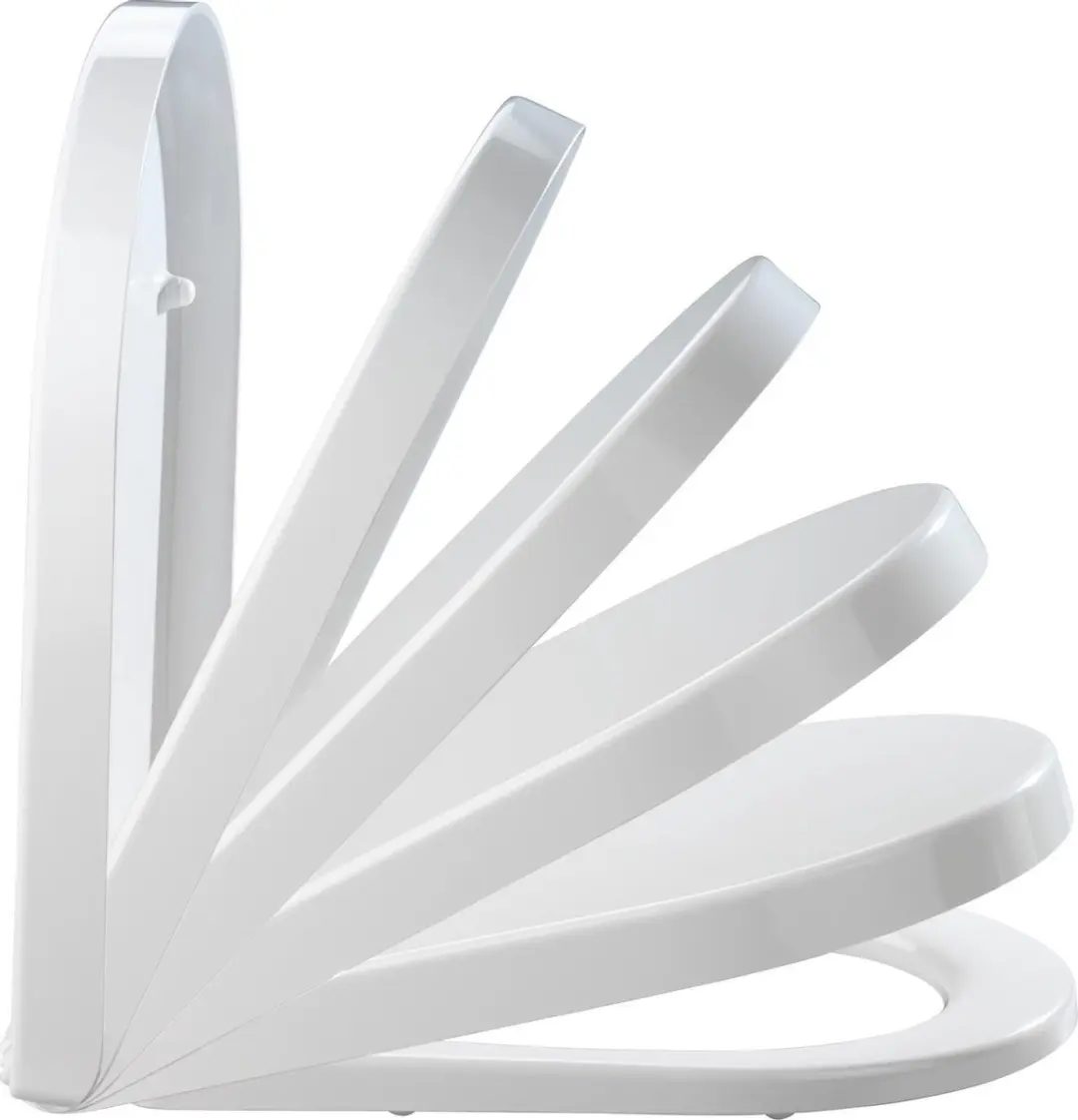 Wenko Palma Toiletbril 35,5x46,5cm - Wit - afbeelding 4 van 6