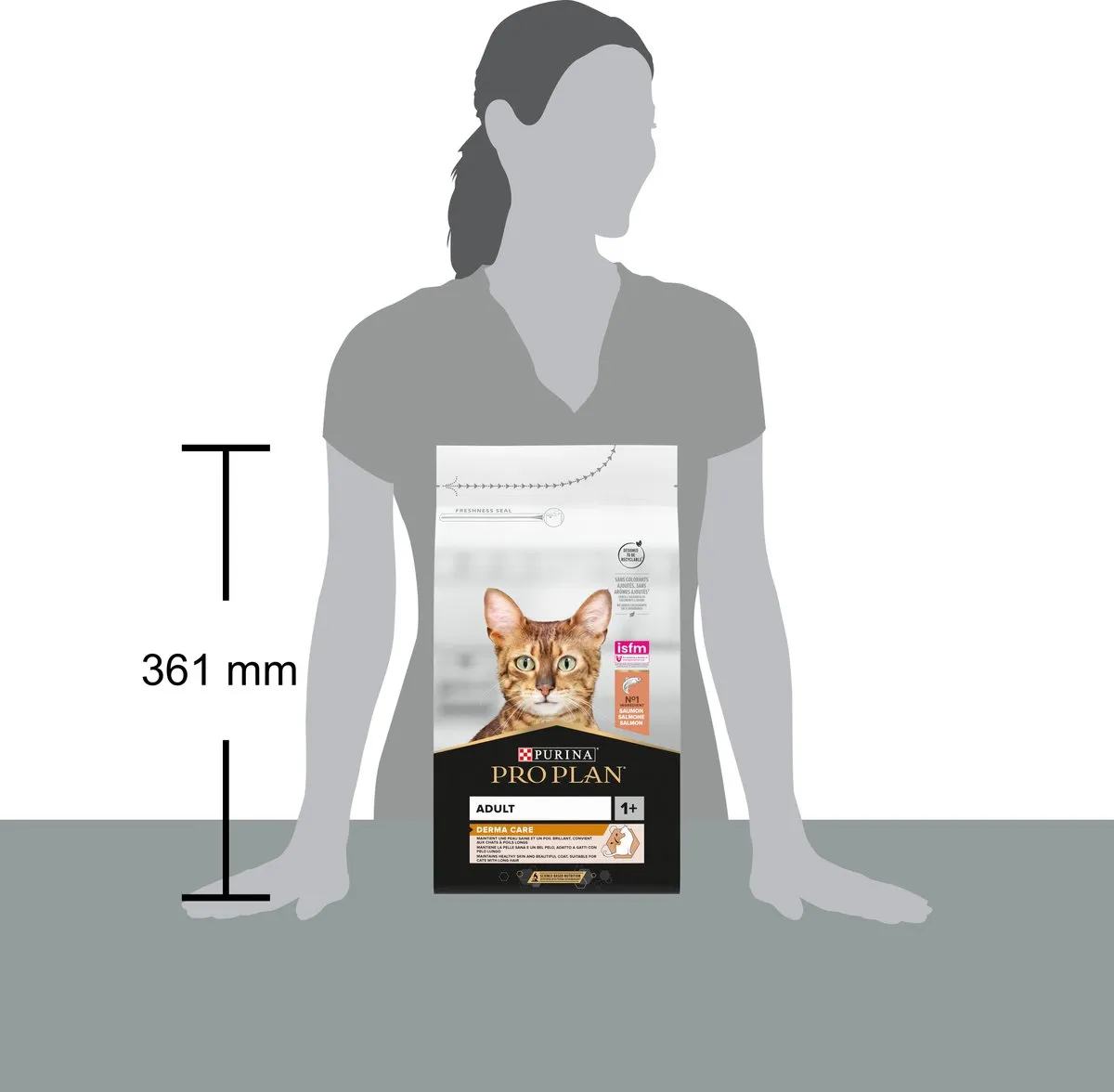 Pro Plan Elegant Adult Derma Care Zalm Kattenvoer 1.5kg
