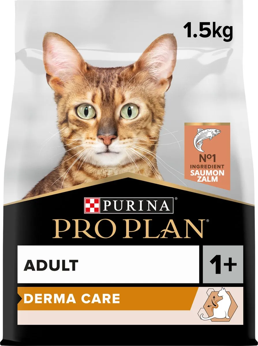 Pro Plan Elegant Adult Derma Care Zalm Kattenvoer 1.5kg