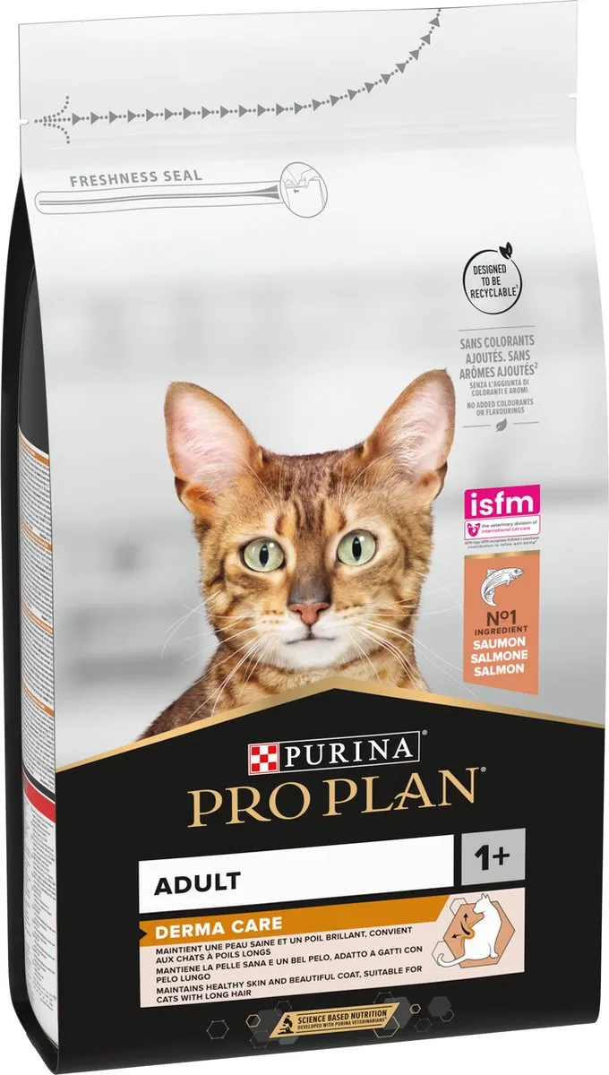 Pro Plan Elegant Adult Derma Care Zalm Kattenvoer 1.5kg