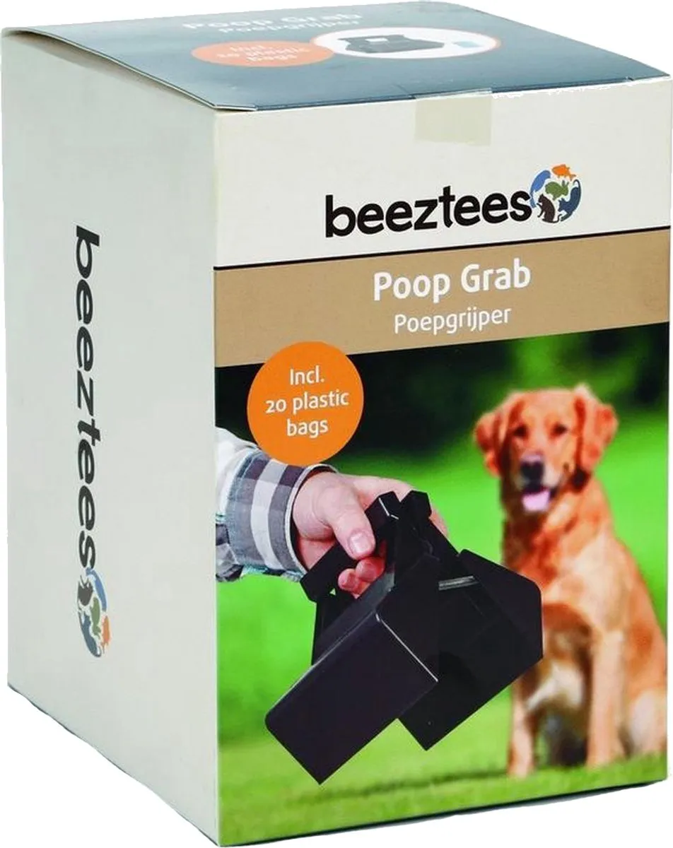 Beeztees Poepgrijper voor Honden - 20 Zakjes - 14x10x16cm