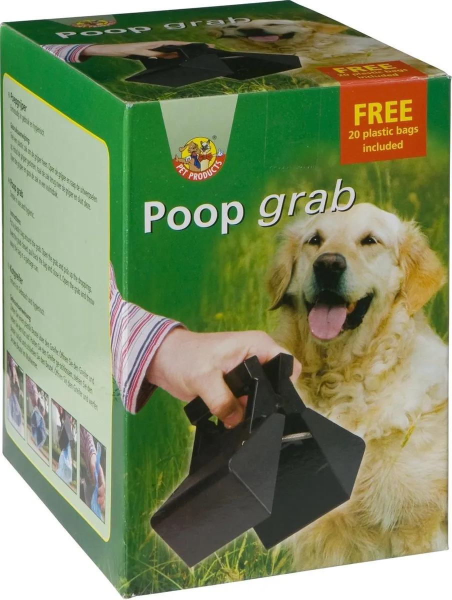 Beeztees Poepgrijper voor Honden - 20 Zakjes - 14x10x16cm