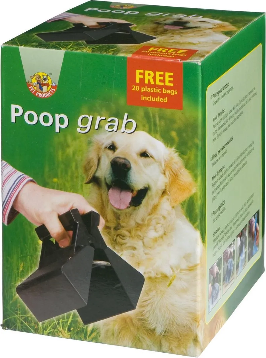 Beeztees Poepgrijper voor Honden - 20 Zakjes - 14x10x16cm