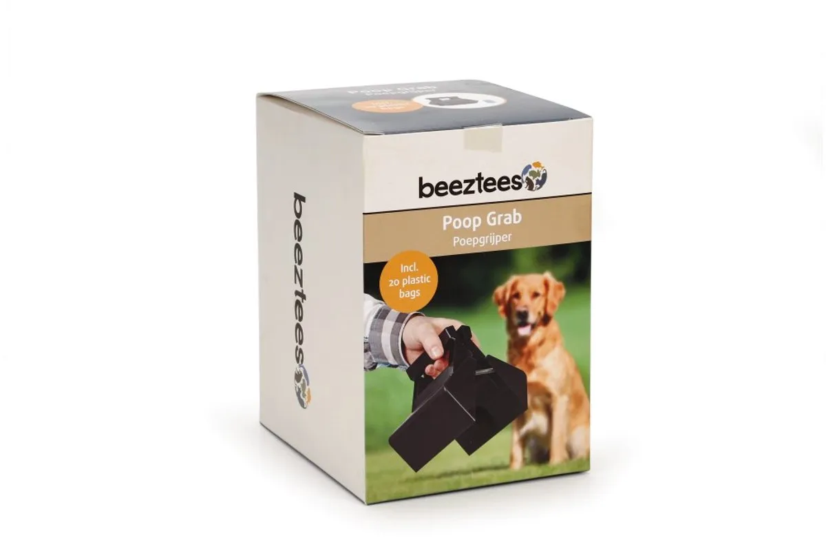 Beeztees Poepgrijper voor Honden - 20 Zakjes - 14x10x16cm