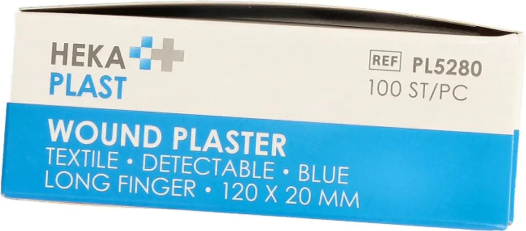 Hekaplast Vingerpleister Detectable 120x20mm - 100 Stuks - afbeelding 5 van 6