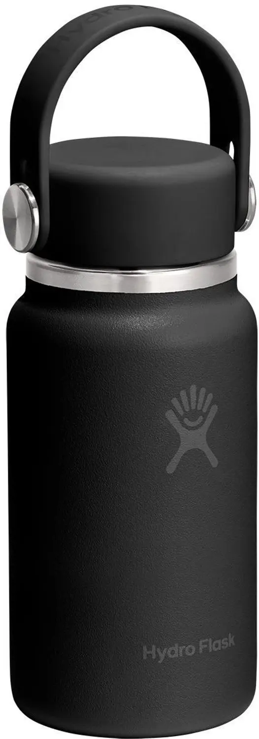Hydro Flask Micro Hydro Drinkfles 200ml - Zwart - afbeelding 6 van 6