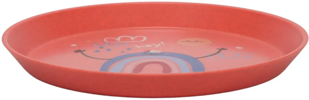 Koziol Dreams Kinderbordje Ø20,5cm - Organic Red - afbeelding 2 van 6