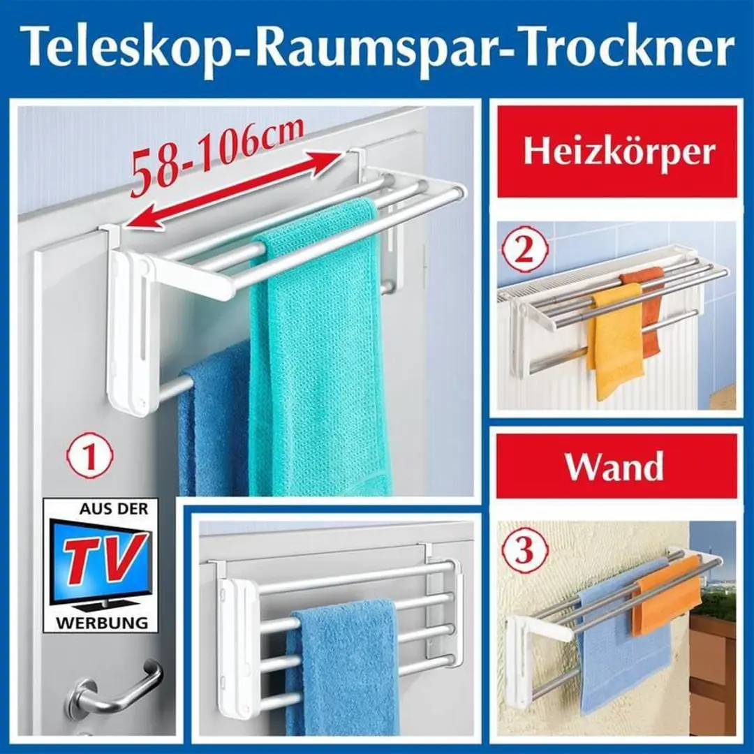 Wenko Ruimtebesparend droogrek - afbeelding 5 van 6
