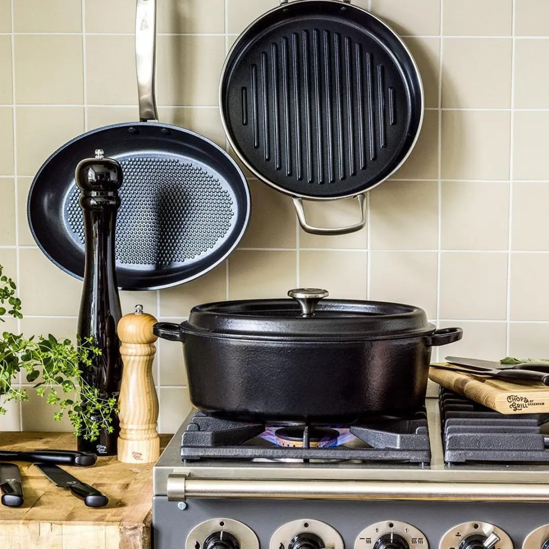 GreenPan Chop & Grill Keramische Vispan 33x23cm - afbeelding 4 van 4