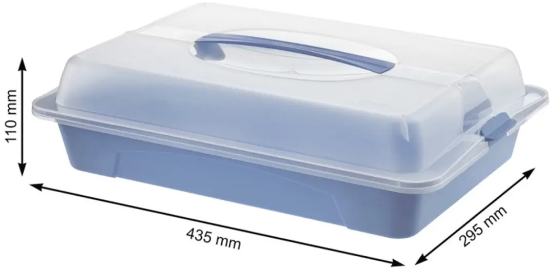 Rotho Fresh Partybutler Serveertray Cool & Horizon Blauw - afbeelding 6 van 6