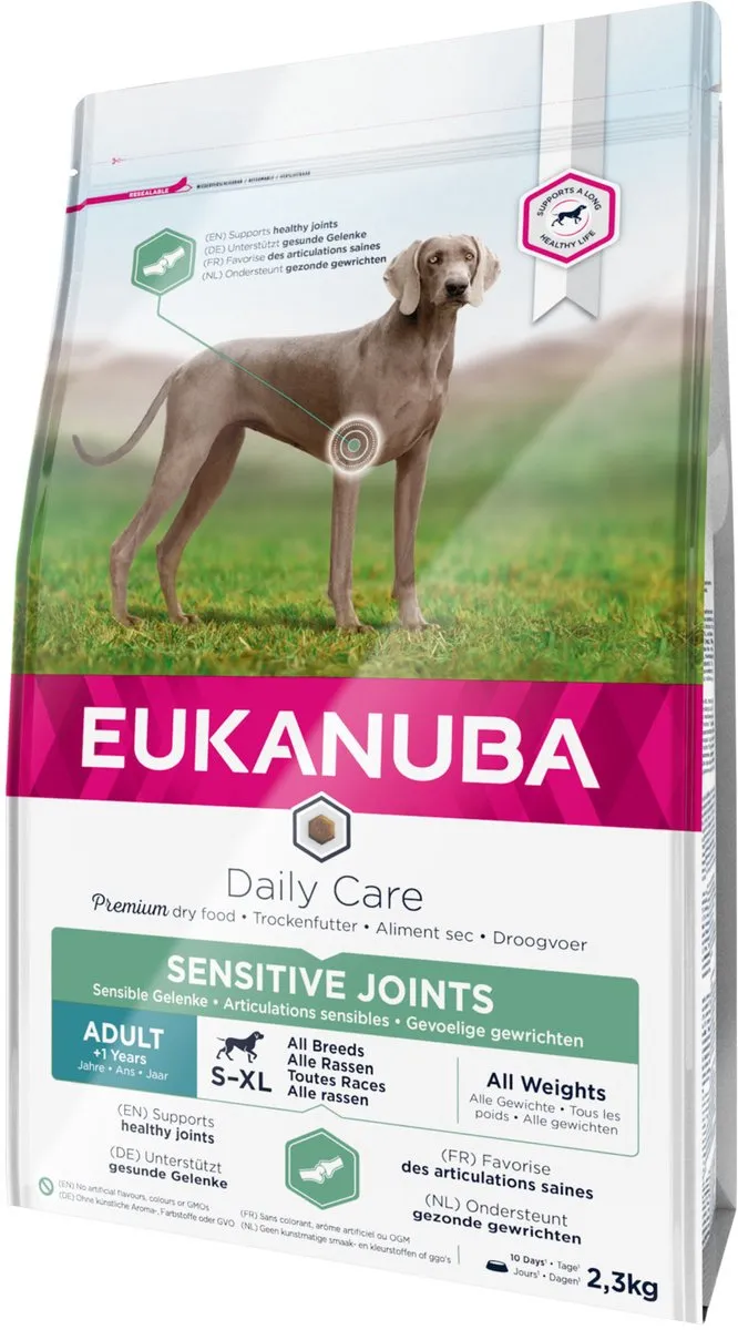 Eukanuba Daily Care Adult Sensitive Joints Hondenvoer 2.3kg