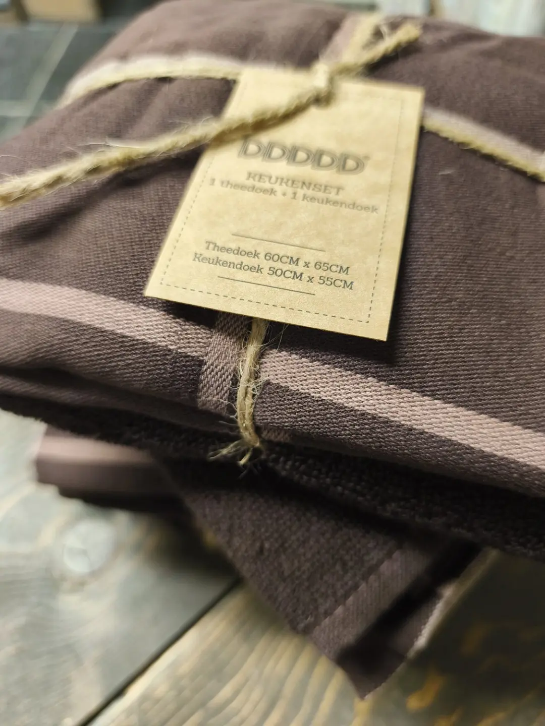 DDDDD keukenset 1 keukendoek + 1 theedoek