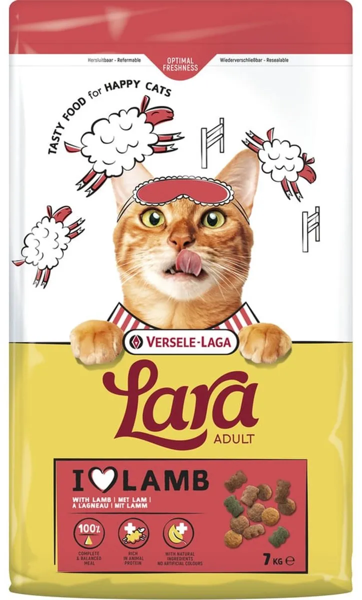 Lara Adult Rund/rijst kattenvoer - 950gr