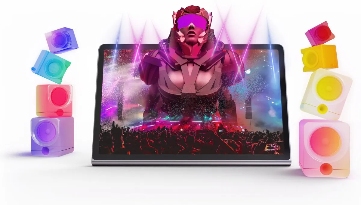 Lenovo Tab Plus ZADX0142SE Tablet - 128GB - Grijs