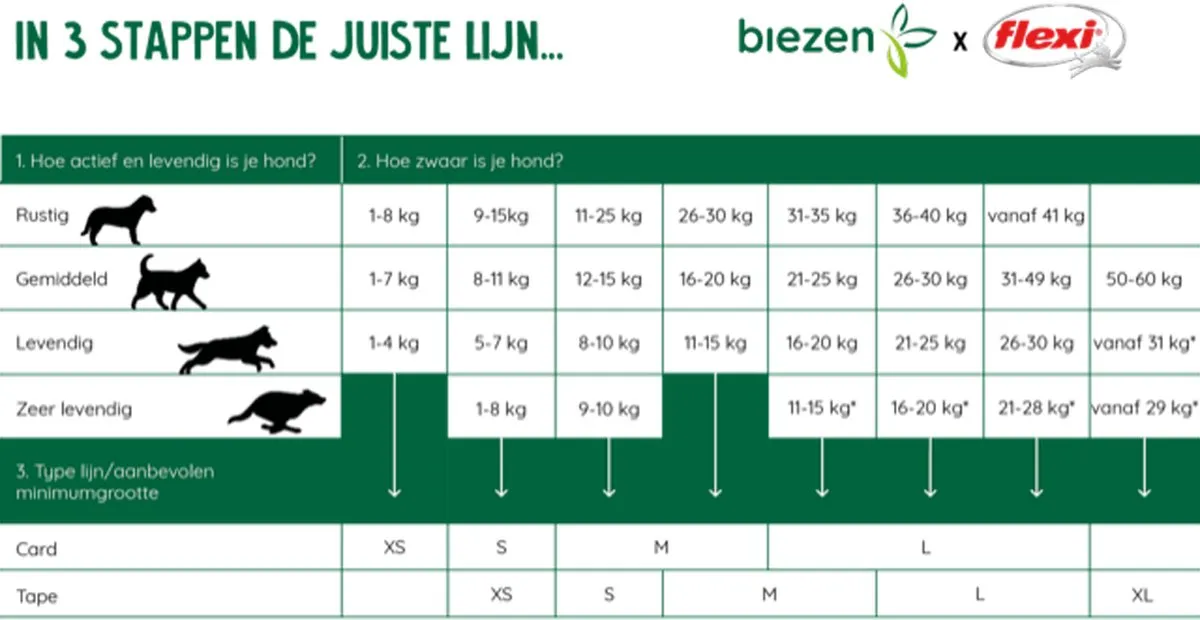 Flexi New Comfort Rollijn - 8m L - Grote Honden - Zwart/Grijs