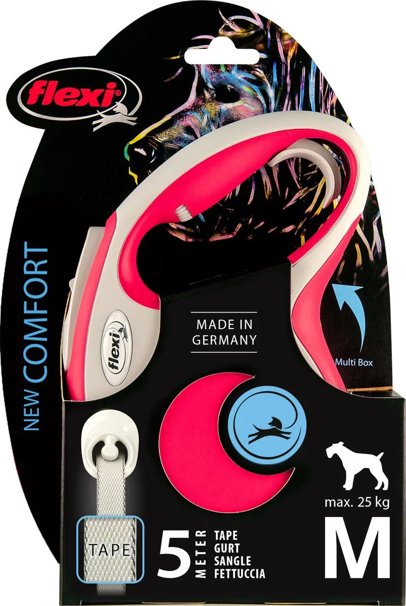 Flexi New Comfort Band M 25kg - Rood - afbeelding 6 van 6