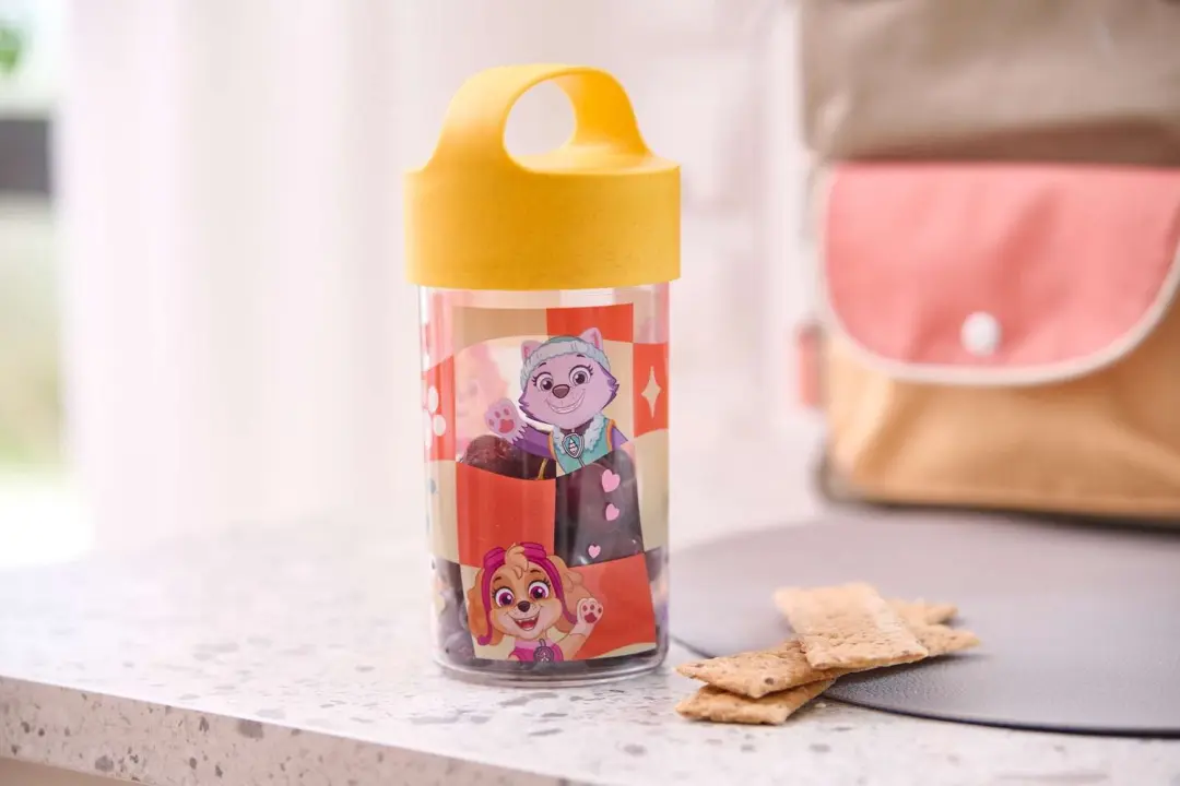 Koziol Buddy Snack Paw Patrol Waterfles - 500ml - Geel - afbeelding 2 van 6