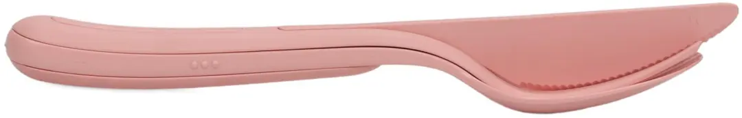 Koziol KLIKK Toeristisch Bestekset 3-delig - Sweet Pink - afbeelding 3 van 6