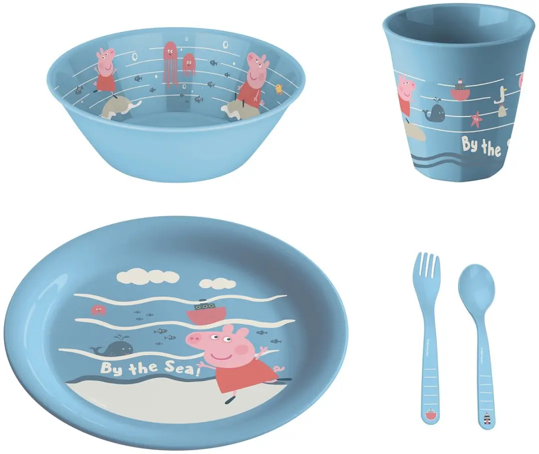 Koziol Peppa Pig Waves At Home Kinderset